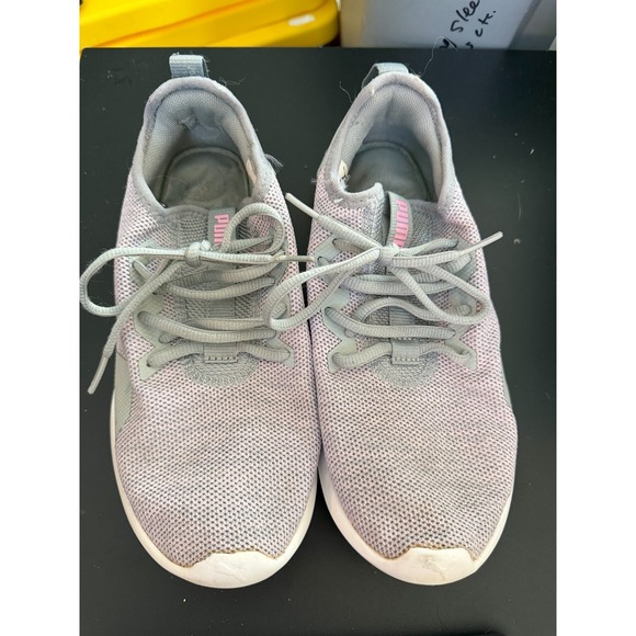 PUMA Pink and Grey Sneakers in 6.5 - Picture 1 of 1